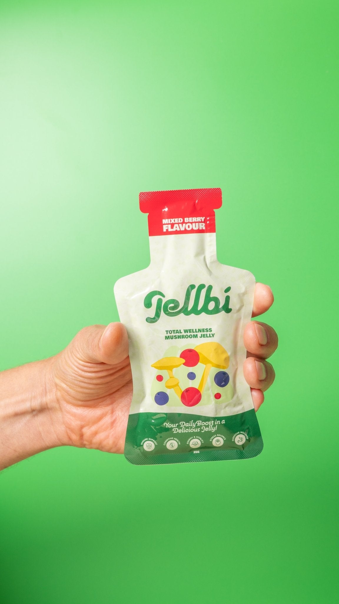 Everyday Mushroom Jelly Sample Pack (2 Sachets) - Jellbi